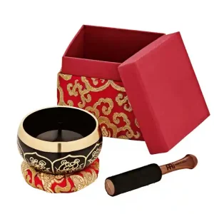 MEINL SONIC ENERGY SBOR400R SINGING BOWL ORNEMENTAL 10.5cm - 400g Vente Flash