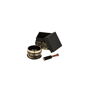 MEINL SONIC ENERGY SBOR300BK SINGING BOWL ORNEMENTAL 9.5cm - 300g Expédition Rapide