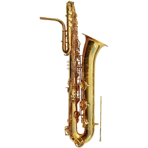Acheter En Ligne P Mauriat Bass Saxophone - Gold Laquer