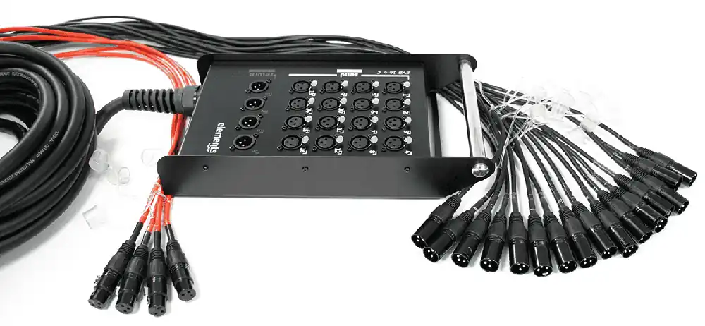 Cordial EYB16-4C30 XLR 16 entrées/4 sorties - 30m Paiement Sécurisé