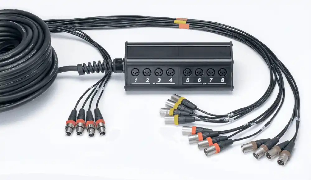 Prix Promo Cordial EYB16-4C30 XLR 16 entrées/4 sorties - 30m