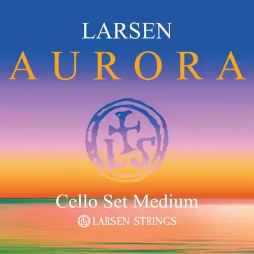 Larsen Strings Aurora 4/4 Cello Strings Set - Medium Marque