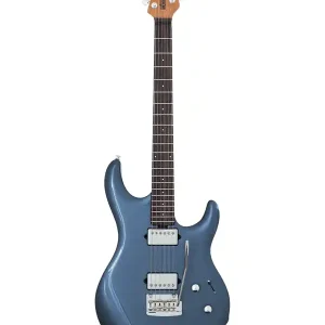 Top Vente MUSIC MAN LK3HH-BBL-RME-B-B "LUKATHER" GUITARE ELECTRIQUE BODHI BLUE
