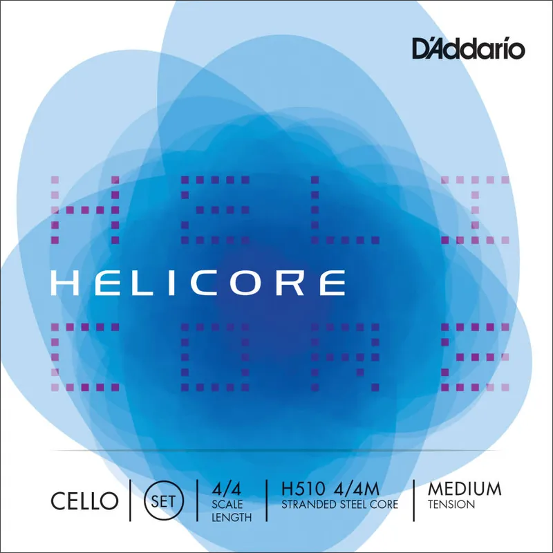 Prix Cassé D‘Addario Orchestral Helicore Cello Medium Tension Strings 4/4