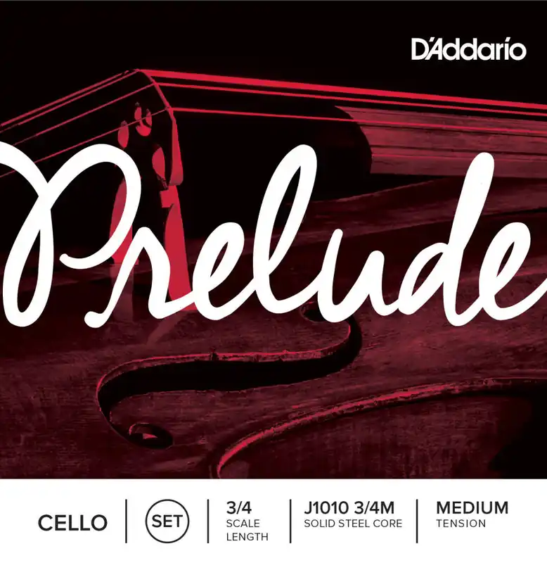 D‘Addario Orchestral Prelude Cello Medium Tension Strings - 3/4 Affaire À Saisir