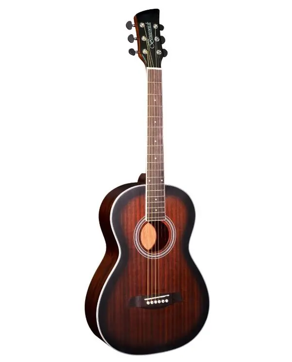Prix Promo BRUNSWICK BP200TB GUITARE FOLK ACOUSTIQUE PARLOUR TOBACCO BURST