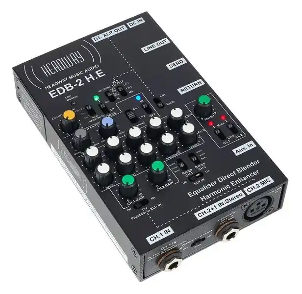 Livraison Express Headway Music Audio EDB-2 H.E Acoustic Preamp