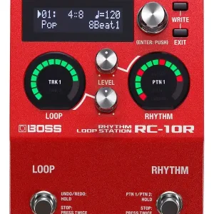 Satisfait Ou Remboursé BOSS RC-10R PEDALE DUAL TRACK RHYTHM LOOP STATION