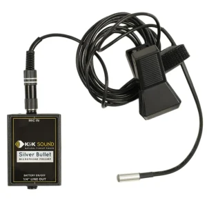 K&K Sound Silver Bullet Microphone for Wind/Brass Instruments - 1/4‘‘ Achetez Aujourd'hui