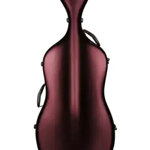 Eastman Strings CACL13 4/4 Contoured Cello Case with Wheels - Red Prix Promo