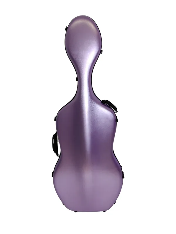 Young Heung Cello Case with Wheels - 4/4, Purple Offre Spéciale
