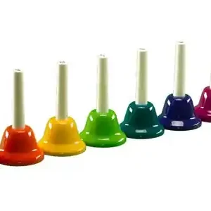 Affaire À Saisir Rhythm Band CHROMA-NOTES 8-Note C Major Diatonic Hand Bell Set