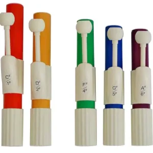 Seulement Aujourd'hui Rhythm Band Chroma-Notes Student Hand Chimes 5-Note Chromatic Add-On Set