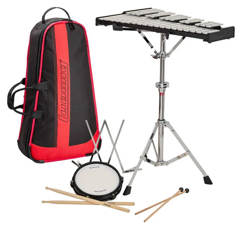 Musser Student Bell Kit with Practice Pad & Bag Nouvel Arrivage