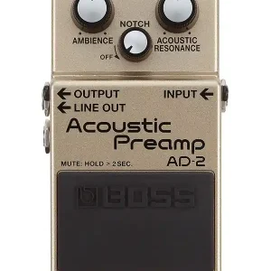 Réduction BOSS AD-2 PEDALE PRE-AMPLI ACOUSTIQUE