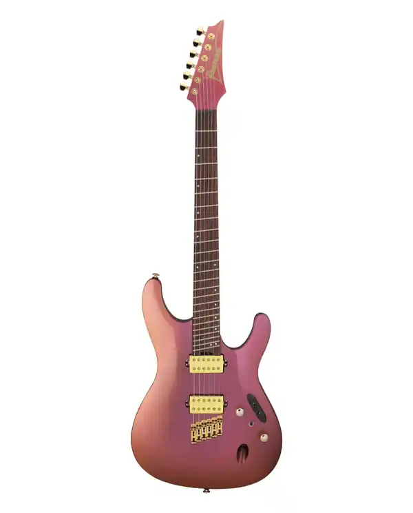 IBANEZ SML721-RGC "S AXE" GUITARE ELECTRIQUE ROSE GOLD CHAMELEON Vente Flash
