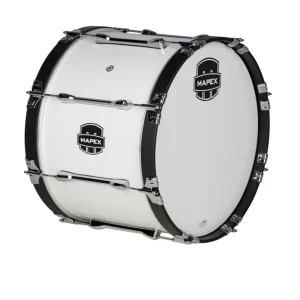Mapex Marching Qualifier Series 20x14‘‘ Marching Bass Drum - Snow White Marque