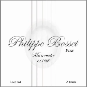 PHILIPPE BOSSET MAN1146L JEU GUITARE MANOUCHE A BOUCLE Vente Directe