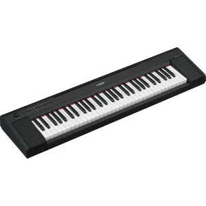 Retour Gratuit YAMAHA NP-15B PIAGGERO CLAVIER ARRANGEUR NOIR 61 TOUCHES DYNAMIQUES