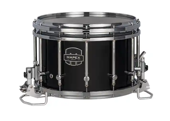 Promotion Mapex Marching Quantum Mark II Series 14x10‘‘ Marching Snare Drum - Dark Black