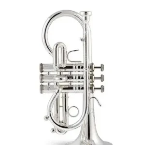 STOMVI 5837 "TITAN BELLFLEX" CORNET MIB ARGENTEE étui & emb Promotion Saisonnière