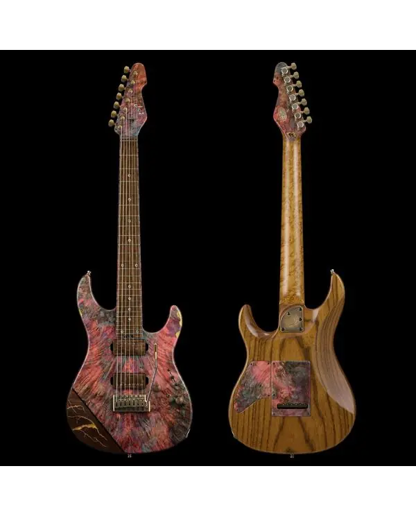 ESP EX23-03 "CUSTOM SHOP" GUITARE ELECTRIQUE PINK BLUE Authentique