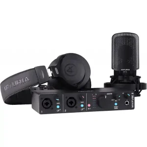 ARTURIA MINIFUSE2-RP-BK PACK INTERFACE AUDIO USB NOIRE + ACCESSOIRES Dernière Chance