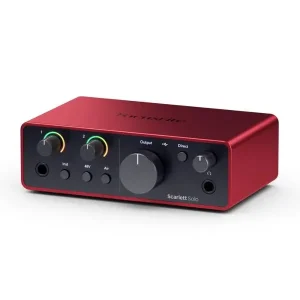 FOCUSRITE SCARLETT4-SOLO INTERFACE AUDIO USB - 2entrées/2 sorties Bon Plan