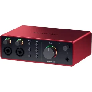 FOCUSRITE SCARLETT 4-4i4 INTERFACE AUDIO USB - 4 entrées/4 sorties Nouveauté