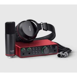 FOCUSRITE SCARLETT4 2i2-STUDIO KIT ENREGISTREMENT MAO Bon Plan