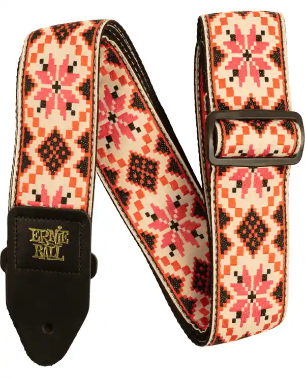 Top Vente ERNIE BALL 5337 SANGLE COURROIE CINNAMON NEEDLEPOINT