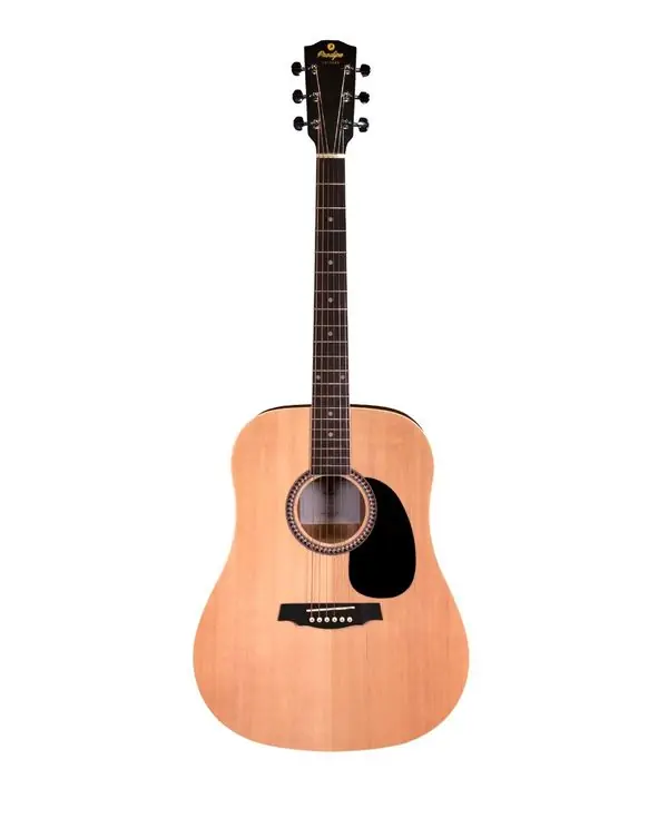 PRODIPE GUITARS SD25 GUITARE FOLK ACOUSTIQUE AUDITORIUM NATURELLE Expédié Aujourd'hui