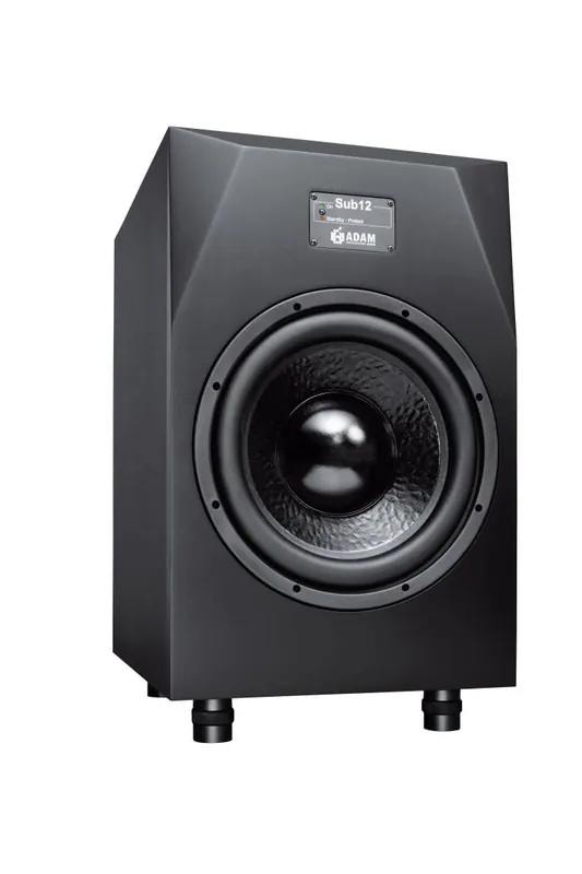 ADAM Audio Sub12 Active Subwoofer (Single) - Black Prix Choc
