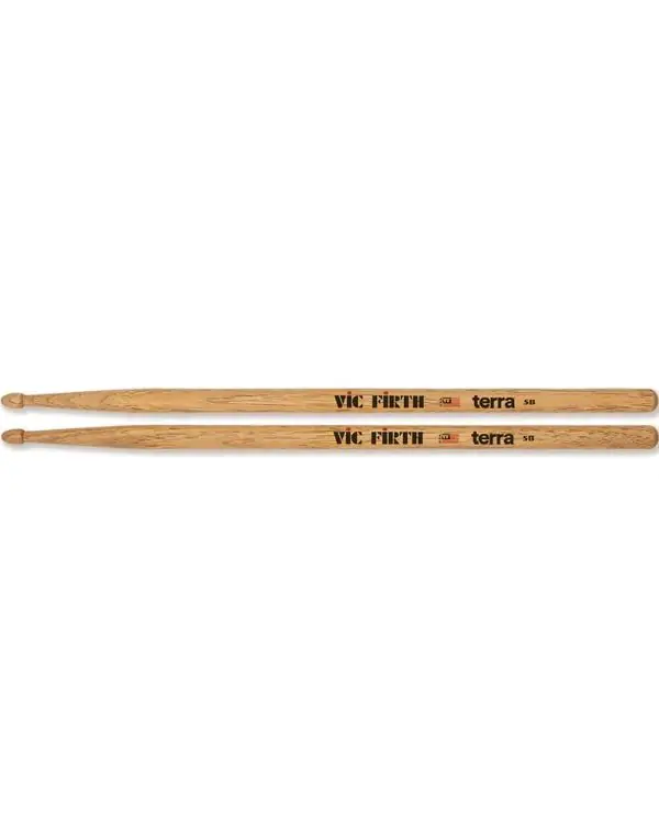 Retour Gratuit VIC FIRTH 5BT "TERRA" AMERICAN CLASSIC HICKORY PAIRE DE BAGUETTE