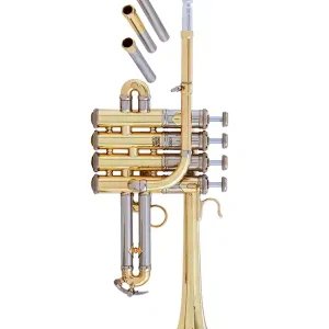 Soldes BACH AP190 ARTISAN TROMPETTE PICCOLO VERNI avec étui