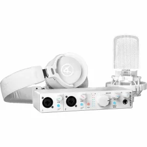 ARTURIA MINIFUSE2-RP-WH PACK INTERFACE AUDIO USB BLANCHE +ACCESSOIRES Commander Vite