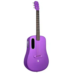 LAVA ME 4 CARBON SERIES 36" GUITARE FOLK ELECTRO PURPLE - Airflow bag Commande En Gros