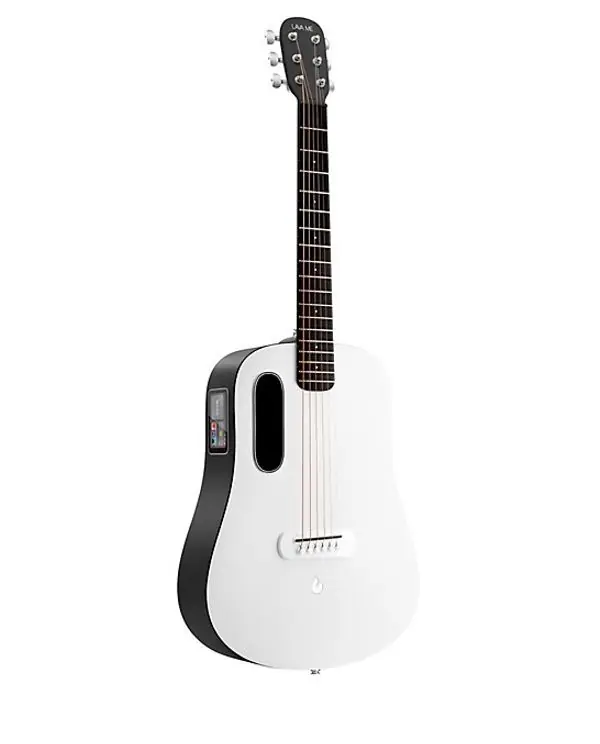 Promotion LAVA ME PLAY 36" GUITARE FOLK ELECTRO NIGHTFALL/FROST WHITE Lite bag