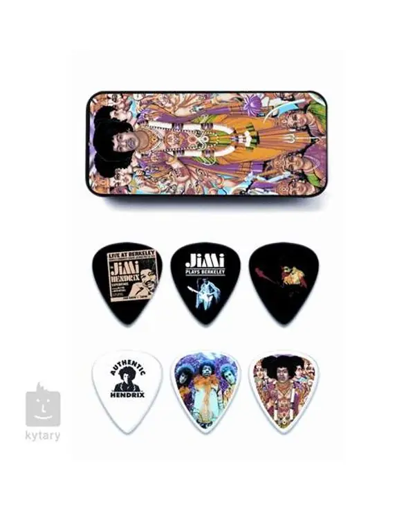 DUNLOP JHPT02M MEDIATOR JIMI HENDRIX BOLD AS LOVE MEDIUM PLAYER (12) Solde