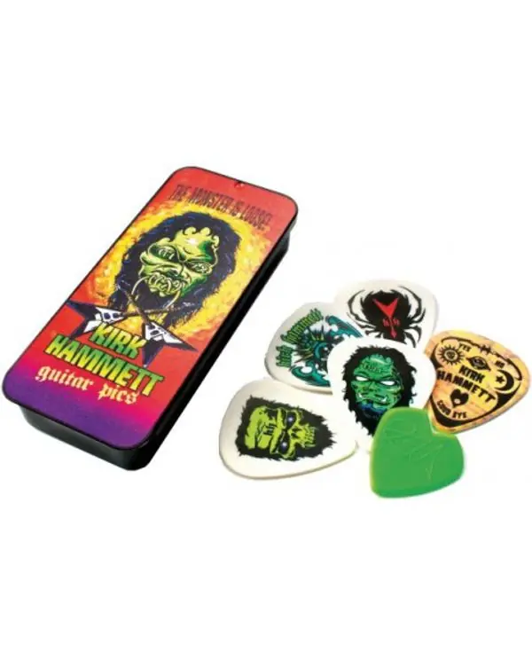 DUNLOP KH01T088-1 MEDIATOR KIRK HAMETT THE MONSTER IS LOOSE! ( 6) Acheter En Ligne