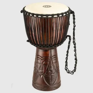 Vente Directe MEINL PROADJ4-L DJEMBE PROFESSIONNEL BRUN FONCE AFRICAN QUEEN