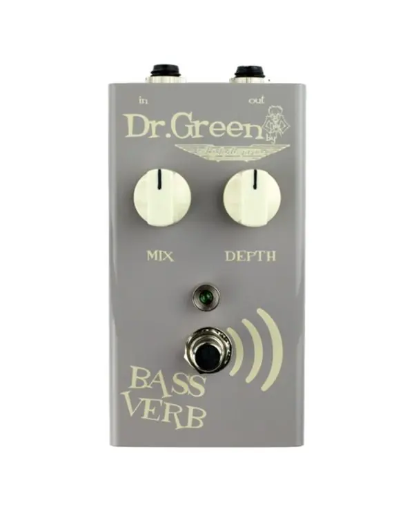 Quantité Limitée DR. GREEN BASS VERB PEDALE REVERB POUR BASSE