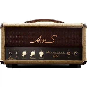 AMS HURRICANE 20 AMPLI A LAMPE COMBO GUITARE ELECTRIQUE COCOA CREAM Offre Du Jour