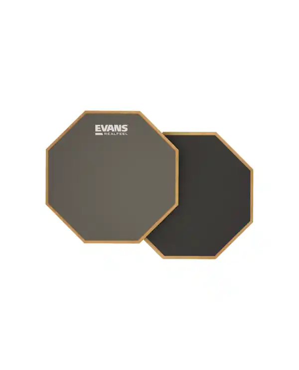 EVANS RF6D "REALFEEL" PAD D‘ENTRAINEMENT DOUBLE FACE 6" Vente Flash