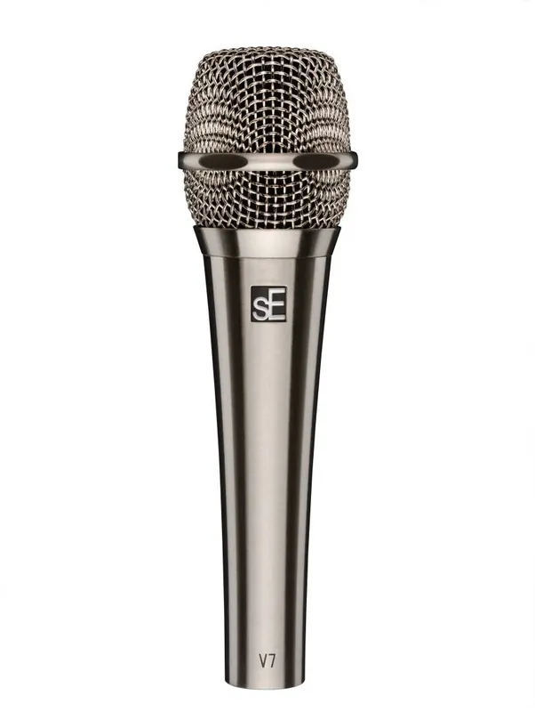 Dernière Chance sE Electronics V7 Handheld Dynamic Mic - Nickel