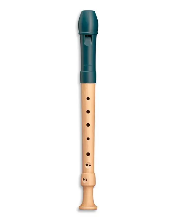 Seulement Aujourd'hui MOLLENHAUER 17413 FIPPLE FLUTE SOPRANO ERABLE/TETE SYNTHETIQUE BLEUE