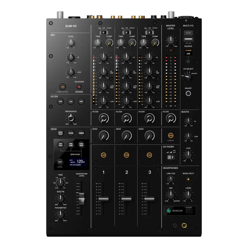 AlphaTheta DJM-V5 3-channel DJ Mixer Prix Réduit