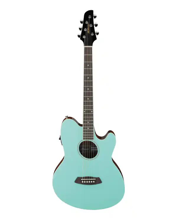 IBANEZ TCY10E-SFH "TALMAN" GUITARE FOLK ELECTRO SEA FOAM GREEN Vente Flash