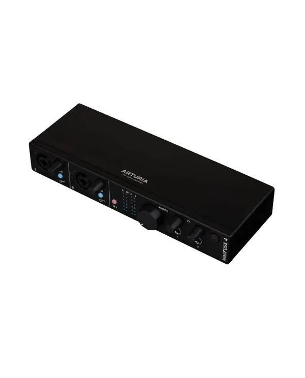 ARTURIA MINIFUSE4-BK INTERFACE AUDIO USB NOIRE - 4entrée/4 sorties Commander Maintenant