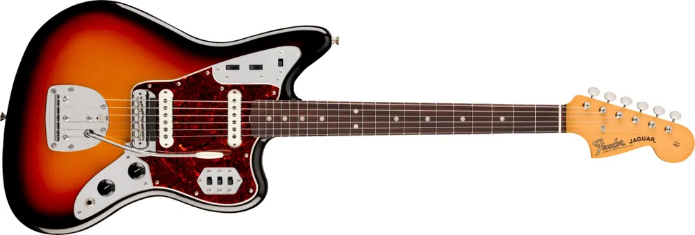 Fender Vintera III Mid ‘60s Jaguar, Rosewood Fingerboard - 3-Color Sunburst Quantité Limitée